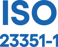 ISO 23351-1 certified