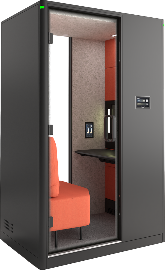 Calma For U, the one-person video pod with integrated face lights